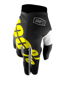 Перчатки ITrack Black/Neon Yellow
