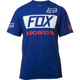 Футболка Fox Honda Basic Standard Tee Blue