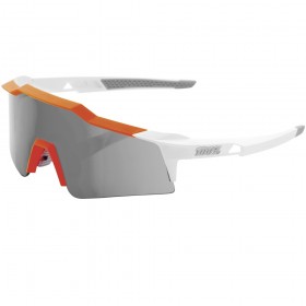 SpeedCraft SL - White/Neon Orange - Smoke Lens