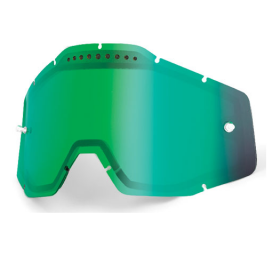 Линза для маски 100% Racecraft/Accuri/Strata Vented Dual Pane Lens Anti-Fog Green Mirror