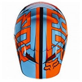 Козырек к шлему подростковому Fox V1 Falcon Youth Helmet Visor Black/Orange