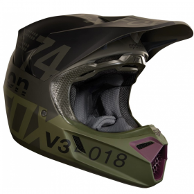 Мотошлем Fox V3 Draftr Helmet Charcoal