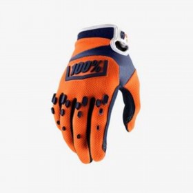 Детские перчатки кросс 100% “Airmatic” Glove Orange-Navy Youth