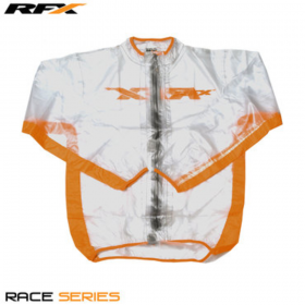 RFX Race Дождевик Series Wet Jacket (Clear/Orange)