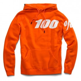 Толстовка 100% Disrupt Hooded Pullover Sweatshirt Orange
