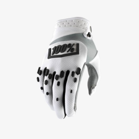 Перчатки 100% Airmatic Glove White/Black