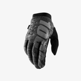 Перчатки 100% Brisker Glove Heather Grey