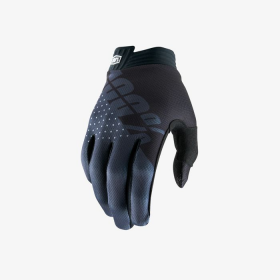 Перчатки 100% ITrack Glove Black/Charcoal