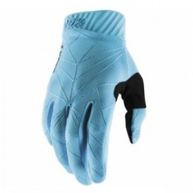 Перчатки 100% Ridefit Glove Ice Blue/Black