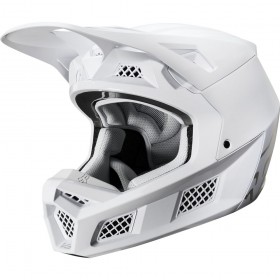 Шлем Fox V3 Solids Helmet White/Silver