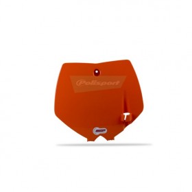 Передний щиток номера Polisport под мотоцикл KTM оранжевый