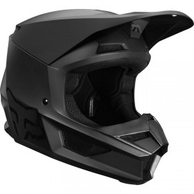 Шлем подростковый Fox V1 Matte Youth Helmet Black