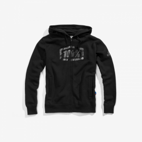 Толстовка Syndicate Zip Hooded Sweatshirt Black/Black Foil