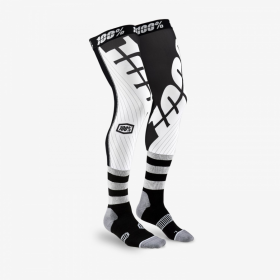 Чулки Rev Knee Brace Performance Moto Socks Black/White