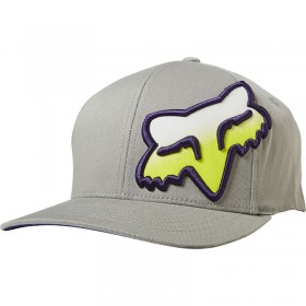 Бейсболка Fox Honr Flexfit Hat Grey