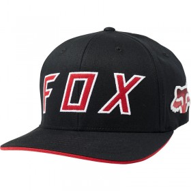 Бейсболка Fox Scramble Flexfit Hat Black