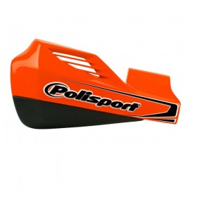 Защита рук Polisport MX Rocks с пластиковым универсальным комплектом крепежа оранжевая