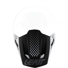 Козырек для шлема Leatt Moto 8.5 V21.1 черно - белый