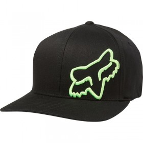 Бейсболка Fox Flex 45 Flexfit Hat Black/Green