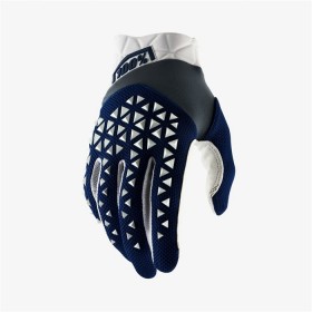 Мотоперчатки Airmatic Glove Navy/Steele/White синие