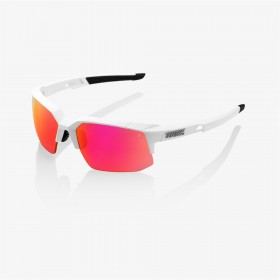 Спортивные очки Speedcoupe Soft Tact Off White - красная линза