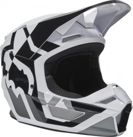 Шлем V1 Lux Helmet - Черно\Белый