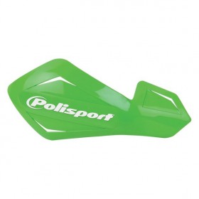 Защита рук Free flow Lite Polisport с пластиковым комплектом крепежа зеленая