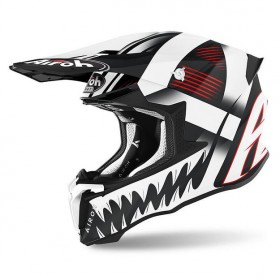 Шлем Twist 2.0 Mask - черно\бело\матовый