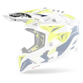 Козырек для шлема Aviator 3 SPIN YELLOW-BLUE