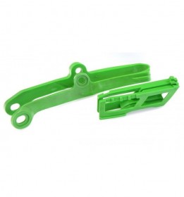К-т ловушки и слайдера цепи KXF250 09-16 /  KXF450 09-15 зеленый