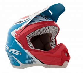 Шлем EVS T5 GP красно-синий
