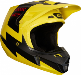 Шлем Fox V2 Mastar Helmet Yellow