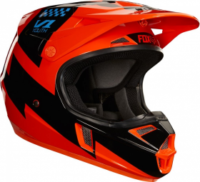 Шлем Fox V1 Mastar Youth Helmet Orange