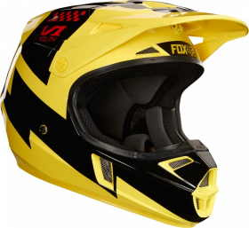 Шлем Fox V1 Mastar Youth Helmet Yellow