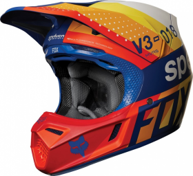 Шлем Fox V3 Draftr Helmet Blue