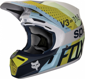 Шлем Fox V3 Draftr Helmet Light Grey