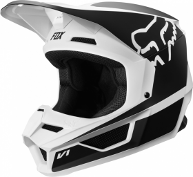 Шлем Fox V1 Przm Helmet Black/White