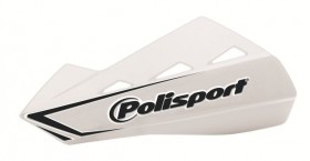 Защита рук Polisport Qwest с пластиковым комплектом крепежей New белая
