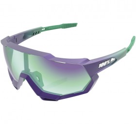 Спортивные очки Speedtrap Matte Metallic Into The Fade - синяя линза