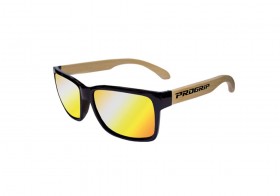 Солнцезащитные очки 3605-330 Black-Wood - зеркальная линза