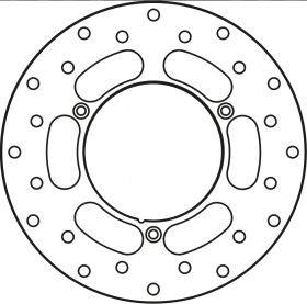 Передний тормозной диск YZ85 1993-2022