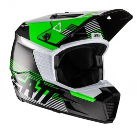 Мотошлем детский Moto 3.5 Junior Helmet зеленый