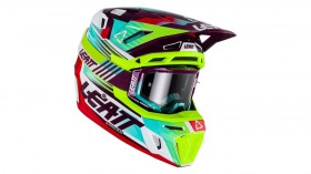 Кроссовый шлем Leatt Moto 8.5 Helmet Kit - Неон