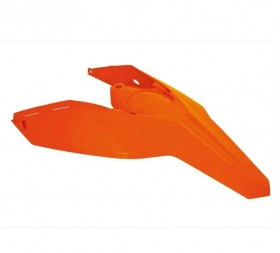 Крыло заднее с боковинами KTM EXC 125-300  # EXCF 250-530 08-11 оранжевый