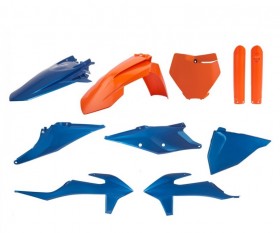 Комплект пластика SX/SX-F/XC/XC-F 19-22 синий-оранж