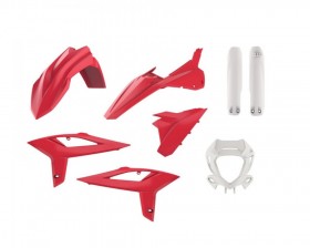 Комплект пластика Enduro w/mask BETA RR 2T/4T '2020-22 OEM Racing - красный